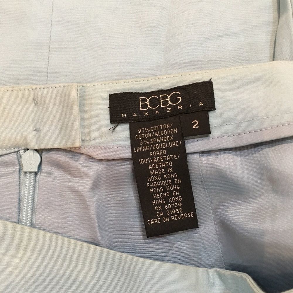 BCBG Maxaria Mini Skirt With Embroidered Details - Picture 3 of 5
